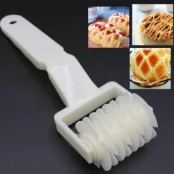 The Culinary Kit Küche & Esszimmer-Teig-Keksrolle - Radmuster-Design