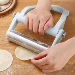 The Culinary Kit Küche & Esszimmer-Teigmacher aus Edelstahl – Easy Baking Roller