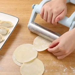 The Culinary Kit Küche & Esszimmer-Teigmacher aus Edelstahl – Easy Baking Roller