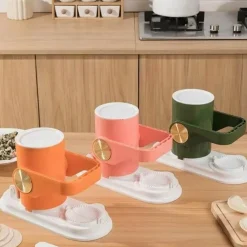 The Culinary Kit Küche & Esszimmer-Teigpresse-Knödelformer-Set – Küchenwerkzeug mit Doppelfunktion