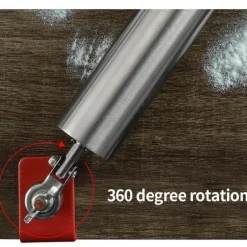 Deco Küche & Esszimmer-Teigroller aus Edelstahl – einfaches Backwerkzeug für Hobbyköche