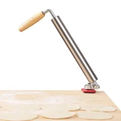 Deco Küche & Esszimmer-Teigroller aus Edelstahl – einfaches Backwerkzeug für Hobbyköche