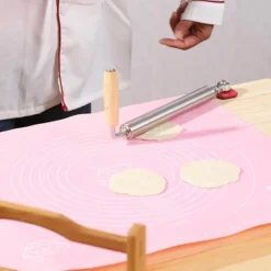 Deco Küche & Esszimmer-Teigroller aus Edelstahl – einfaches Backwerkzeug für Hobbyköche