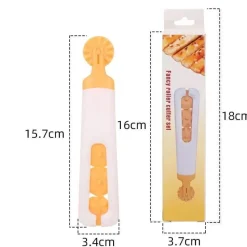 Tom Küche & Esszimmer-Teigroller-Ausstecher für perfekt runde Knödel und Kekse – unverzichtbares Backwerkzeug
