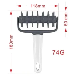 Tom Küche & Esszimmer-Teigroller-Teigrad – Küchen-Backwerkzeug für Pizza, Kekse und Brot