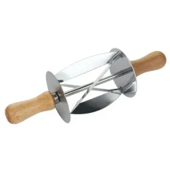 Tom Küche & Esszimmer-Teigschneiderrad aus Edelstahl – Croissant-Backwerkzeug