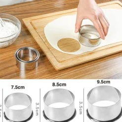 The Decor Haven Küche & Esszimmer-Teigtaschen-Wickelwerkzeug – Einfache Teigpresse für Gyoza und Potstickers