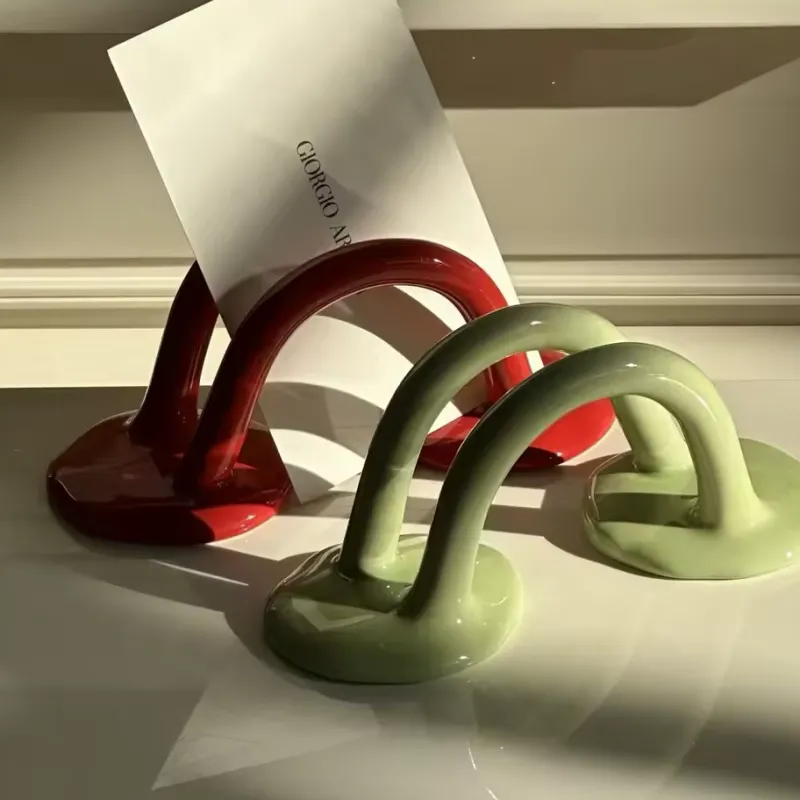 Lume u0026 Essence Wohndeko-3-teiliges Kerzenhalter-Set – Dekorative Akzenthalter