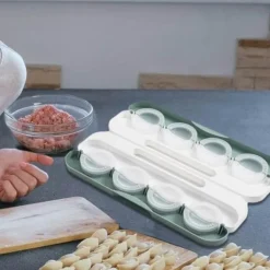 The Culinary Kit Küche & Esszimmer-8-teiliges Teigtaschenformer-Set – Multifunktionswerkzeug für die schnelle Teigtaschenzubereitung