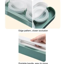 The Culinary Kit Küche & Esszimmer-8-teiliges Teigtaschenformer-Set – Multifunktionswerkzeug für die schnelle Teigtaschenzubereitung