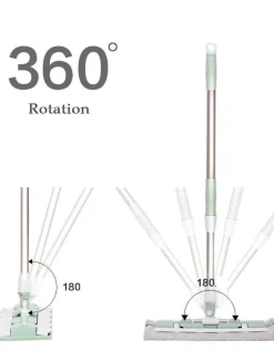 Comfort u0026 Style Gadgets Für Zuhause-Teleskop-Flachmopp – 360-Grad-Reinigungswerkzeug