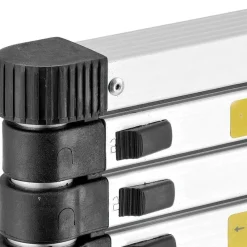 The Outdoor Vault Outdoor-Artikel|Heimwerkzeuge-Teleskop-Klappleiter – verstellbares, rutschfestes Design