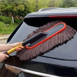 Wild u0026 Free Gear Autopflege|Autozubehör-Teleskop-Mikrofaser-Staubentfernungsbürste fürs Auto – Auto-Reinigungswerkzeug