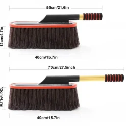 Wild u0026 Free Gear Autopflege|Autozubehör-Teleskop-Mikrofaser-Staubentfernungsbürste fürs Auto – Auto-Reinigungswerkzeug