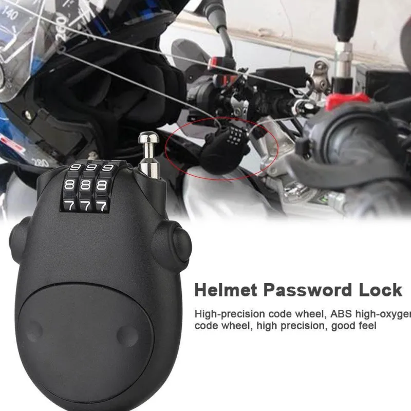 Wilderness Haven Fahrräder & Verkehr|Outdoor-Artikel-Teleskop-Stahldrahtschloss - Hochleistungs-Codeschloss