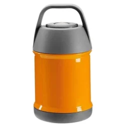 The Cozy Mug Küche & Esszimmer-Thermoskanne aus Edelstahl für doppelte Mittagessen