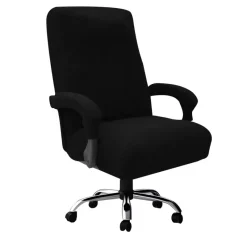 Cozy Living Möbel-Thickened Jacquard Chair Cover – Stretchable Office Computer Chair