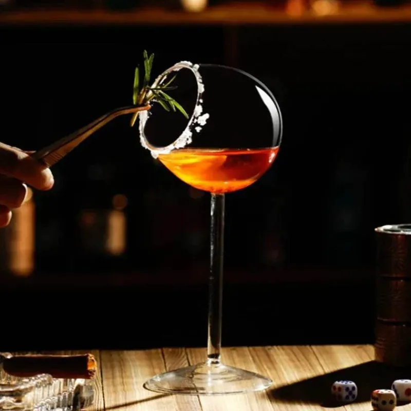 Tom Küche & Esszimmer-Thorn Fish Kelch - Einzigartiges Cocktail-Weinglas für elegante Partys