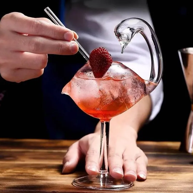 Tom Küche & Esszimmer-Thorn Fish Kelch - Einzigartiges Cocktail-Weinglas für elegante Partys