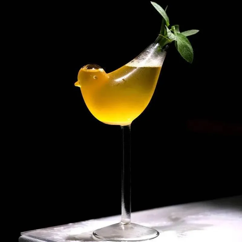 Tom Küche & Esszimmer-Thorn Fish Kelch - Einzigartiges Cocktail-Weinglas für elegante Partys