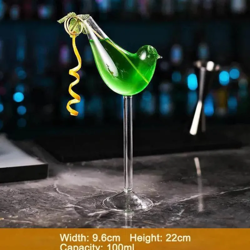 Tom Küche & Esszimmer-Thorn Fish Kelch - Einzigartiges Cocktail-Weinglas für elegante Partys