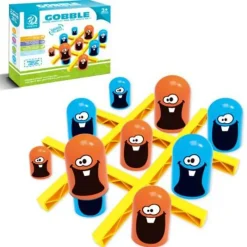 The Decor Haven Babyspielzeug-Tic Tac Toe Brettspiel – Kreatives Strategiespiel