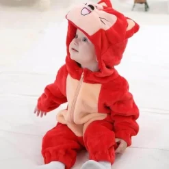 The Decor Haven Babykleidung|Babykleidung-Tiger-Baby-Overall – Süßes Cartoon-Outfit für Kleinkinder