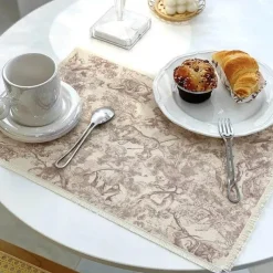 Feast u0026 Flair Küche & Esszimmer-Tischset aus Baumwollleinen - Küchengeschirr, Esszimmerdekor