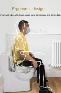 The Relaxation Nook Mobilitäts- Und Support-Tools|Gesundheits-Gadgets-Toilettensitzlifter für Senioren – abnehmbare Hilfe für Senioren