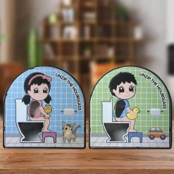 Tranquil Waters Badezimmer-Toilettentimer – Lustiges Badezimmergeschenk und Gadget