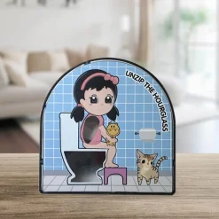 Tranquil Waters Badezimmer-Toilettentimer – Lustiges Badezimmergeschenk und Gadget