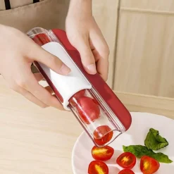 The Culinary Kit Küche & Esszimmer-Tomaten- und Traubenschneider – Multifunktionales Küchenwerkzeug