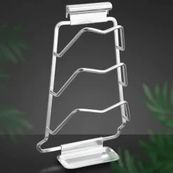 Space Savvy Küche & Esszimmer-Topfdeckelhalter-Regal - Wandmontierter Küchen-Organizer