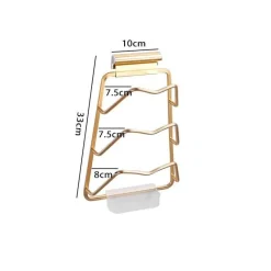 Space Savvy Küche & Esszimmer-Topfdeckelhalter-Regal - Wandmontierter Küchen-Organizer