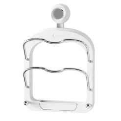 Space Savvy Küche & Esszimmer-Topfdeckel-Organizer zur Wandmontage – Aufbewahrungsregal mit Saugnapf