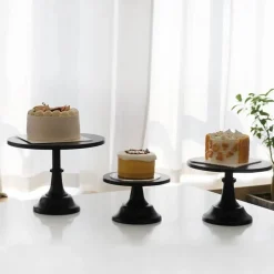 Elegance at the Table Küche & Esszimmer-Tortenständer aus Eisen – einfaches Dessert-Präsentationsregal