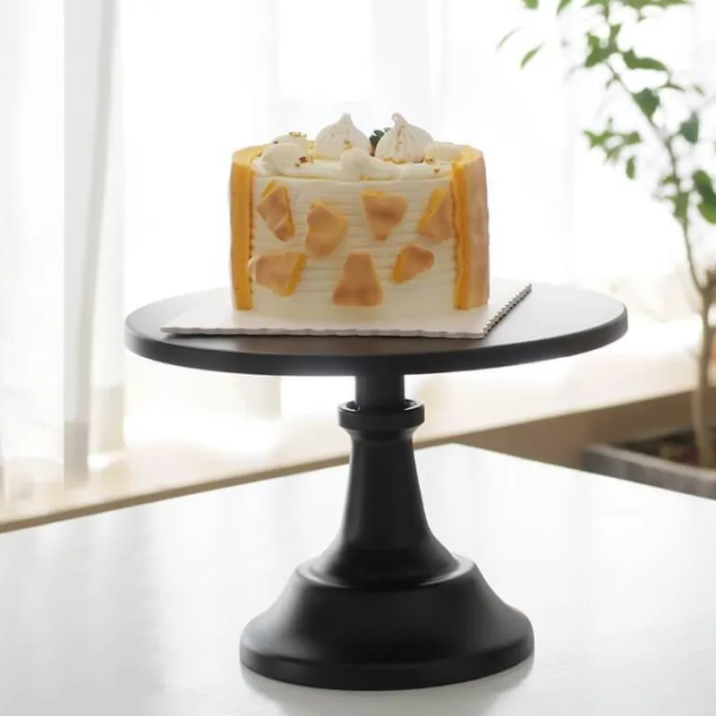 Elegance at the Table Küche & Esszimmer-Tortenständer aus Eisen – einfaches Dessert-Präsentationsregal