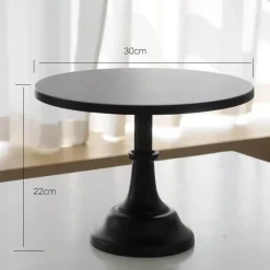 Elegance at the Table Küche & Esszimmer-Tortenständer aus Eisen – einfaches Dessert-Präsentationsregal