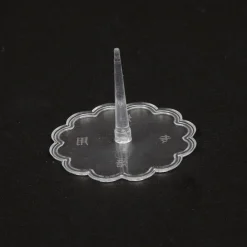 Tom Küche & Esszimmer-Tortenständer-Set aus transparentem Kunststoff – 20-teilig, Fondanthalter und Präsentationsständer