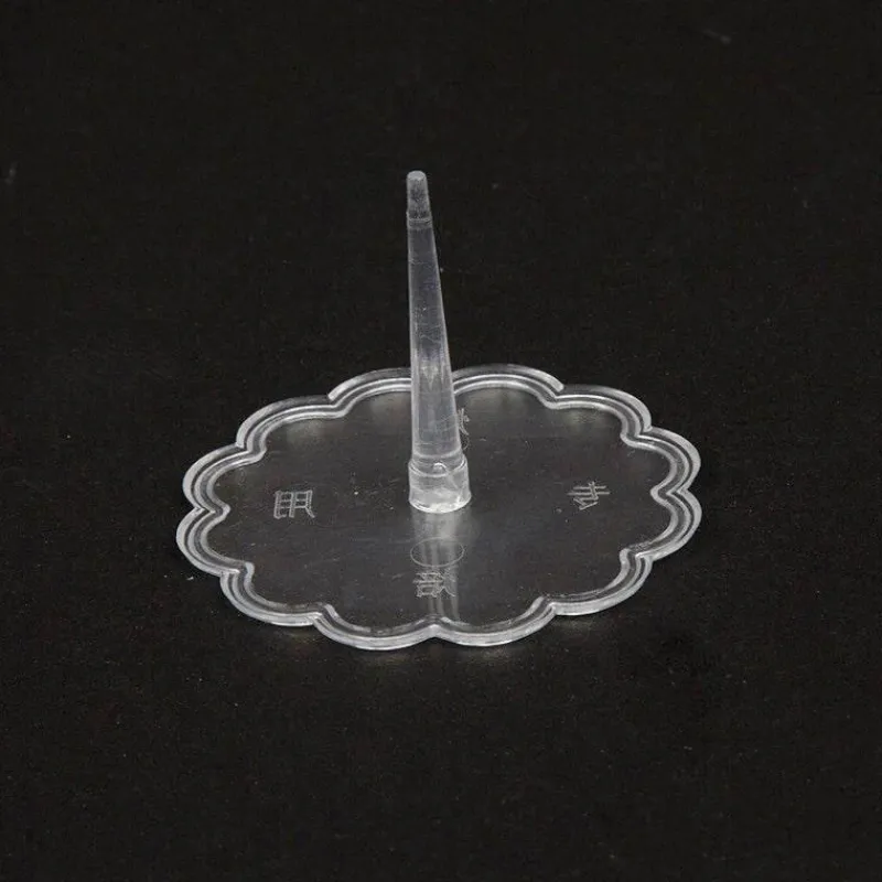 Tom Küche & Esszimmer-Tortenständer-Set aus transparentem Kunststoff – 20-teilig, Fondanthalter und Präsentationsständer