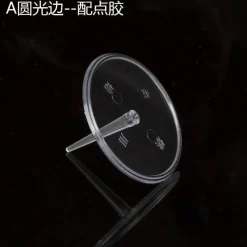 Tom Küche & Esszimmer-Tortenständer-Set aus transparentem Kunststoff – 20-teilig, Fondanthalter und Präsentationsständer