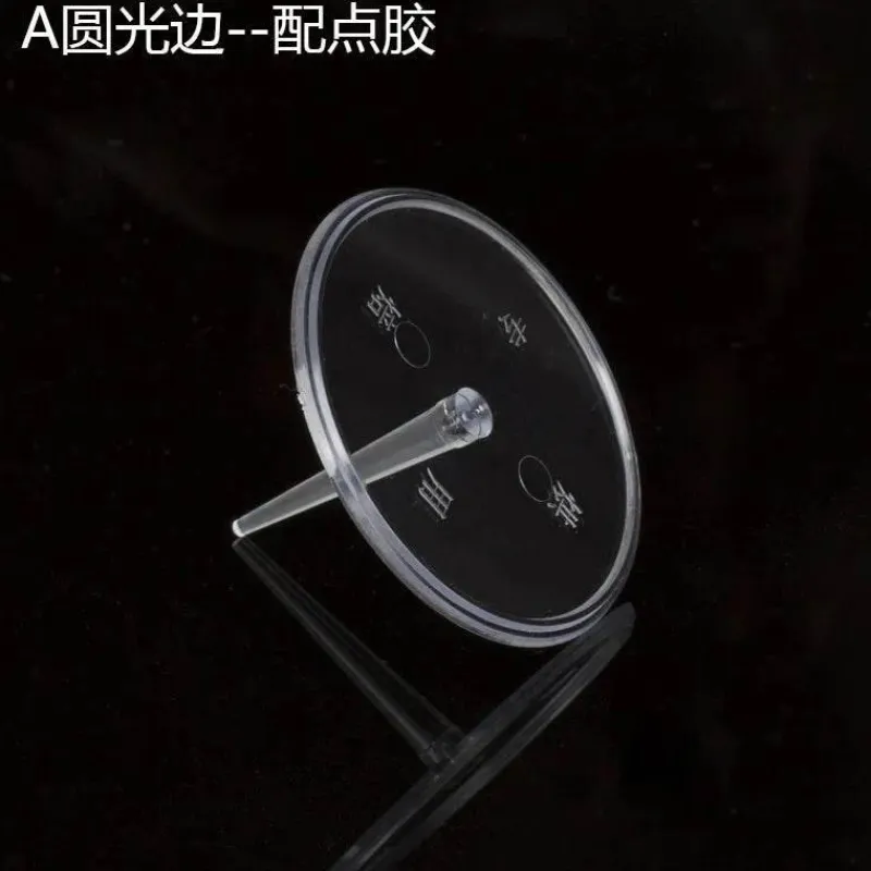 Tom Küche & Esszimmer-Tortenständer-Set aus transparentem Kunststoff – 20-teilig, Fondanthalter und Präsentationsständer