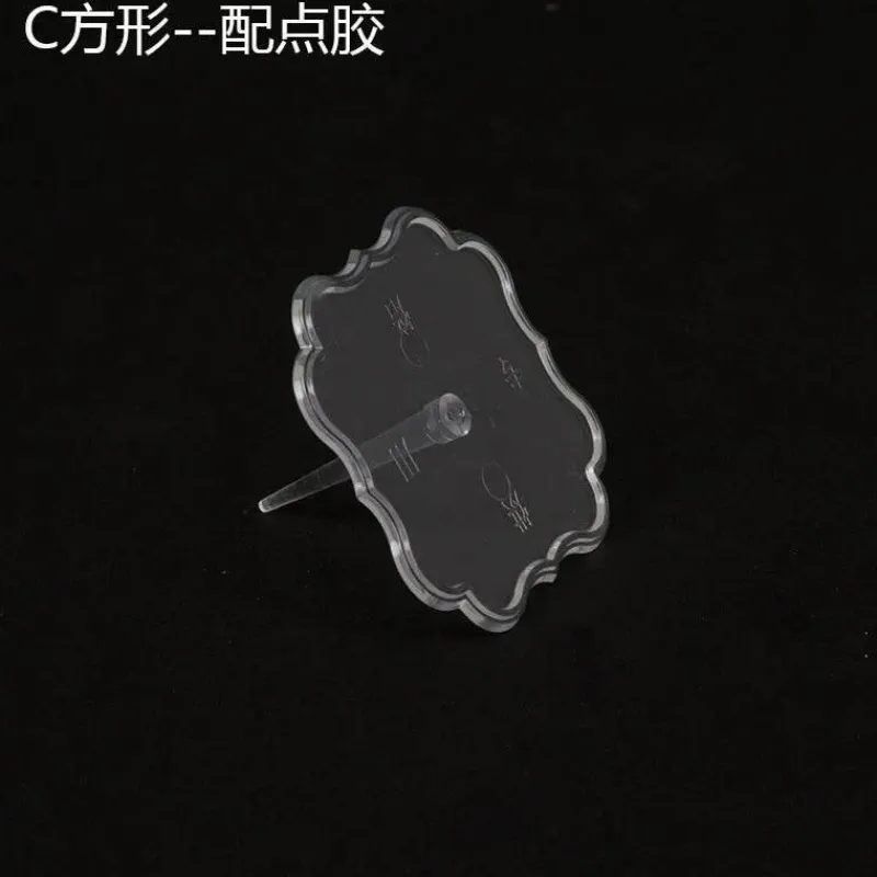 Tom Küche & Esszimmer-Tortenständer-Set aus transparentem Kunststoff – 20-teilig, Fondanthalter und Präsentationsständer