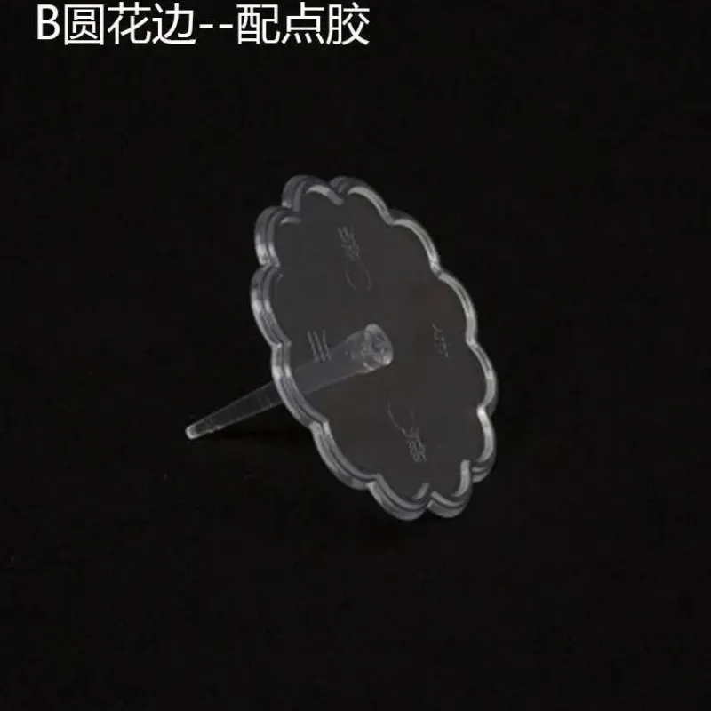 Tom Küche & Esszimmer-Tortenständer-Set aus transparentem Kunststoff – 20-teilig, Fondanthalter und Präsentationsständer