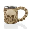 The Cozy Mug Küche & Esszimmer-Totenkopfbecher - Halloween Milchbecher