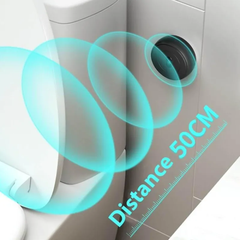 The Blissful Bath Badezimmer-Touchless Auto-Flush Sensor - Smart Bathroom Upgrade