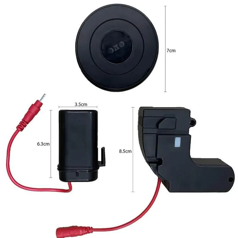 The Blissful Bath Badezimmer-Touchless Auto-Flush Sensor - Smart Bathroom Upgrade