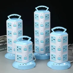 Comfort u0026 Style Gadgets Für Zuhause-Tower Überspannungsschutz-Steckdosenleiste - Vertikales Design Mehrere Steckdosen
