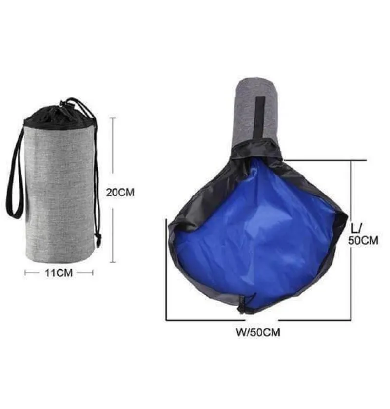 Space Savvy Babyspielzeug-Tragbare Aufbewahrungstasche für Spielzeug – einfache Reinigungslösung