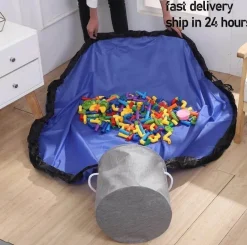 Space Savvy Babyspielzeug-Tragbare Aufbewahrungstasche für Spielzeug – einfache Reinigungslösung